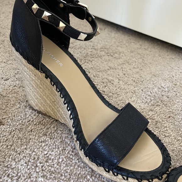 Mark Fisher black Wedges Size 10 - Picture 5 of 6